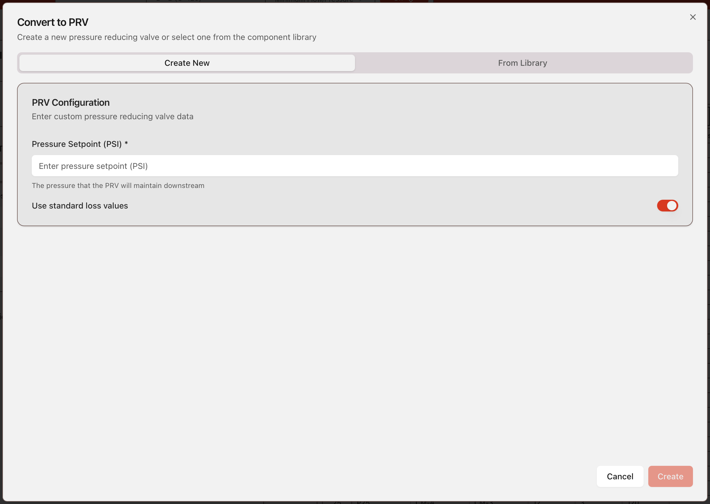 Create a custom PRV