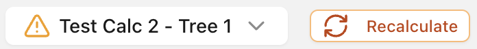 Stale results status icon